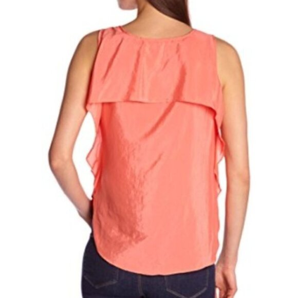 BCBGeneration Flutter Back Tank Top - Picture 5 of 11
